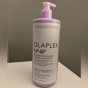 OLAPLEX No.4P Blonde Enhancer Toner Purple Shampoo liter size